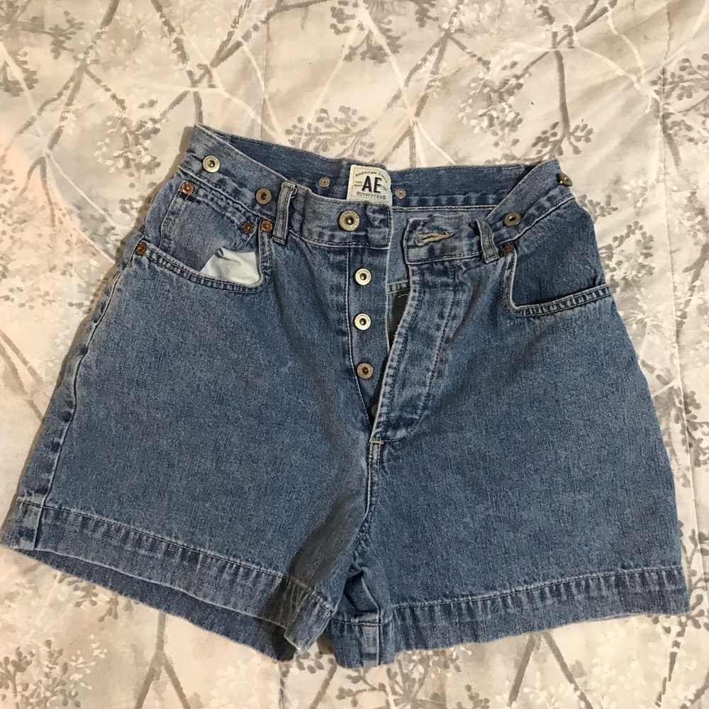 High waisted shorts